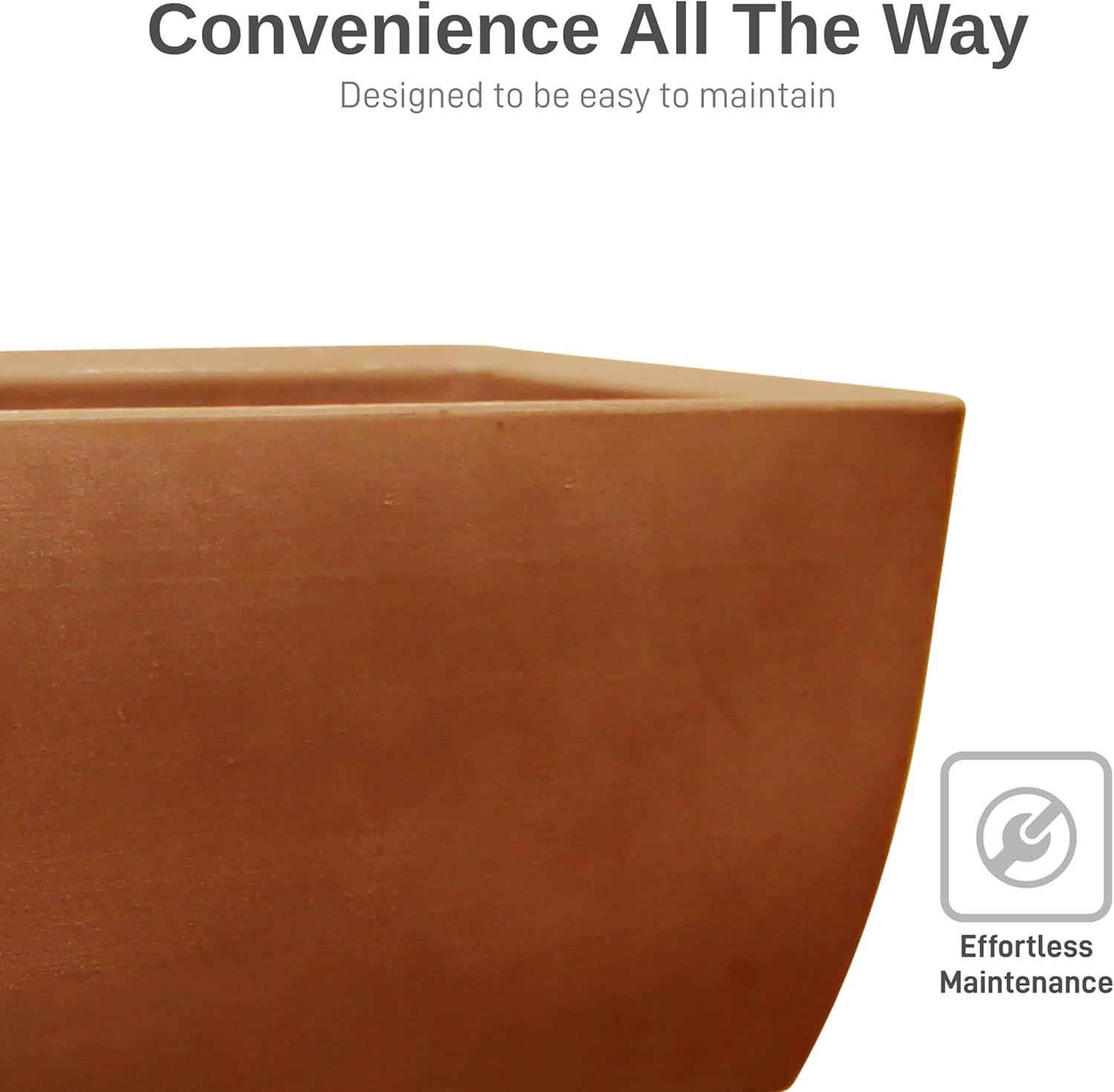 5602-000100-5381 Urban Planter 30 in.x10 in. - Terra Cotta