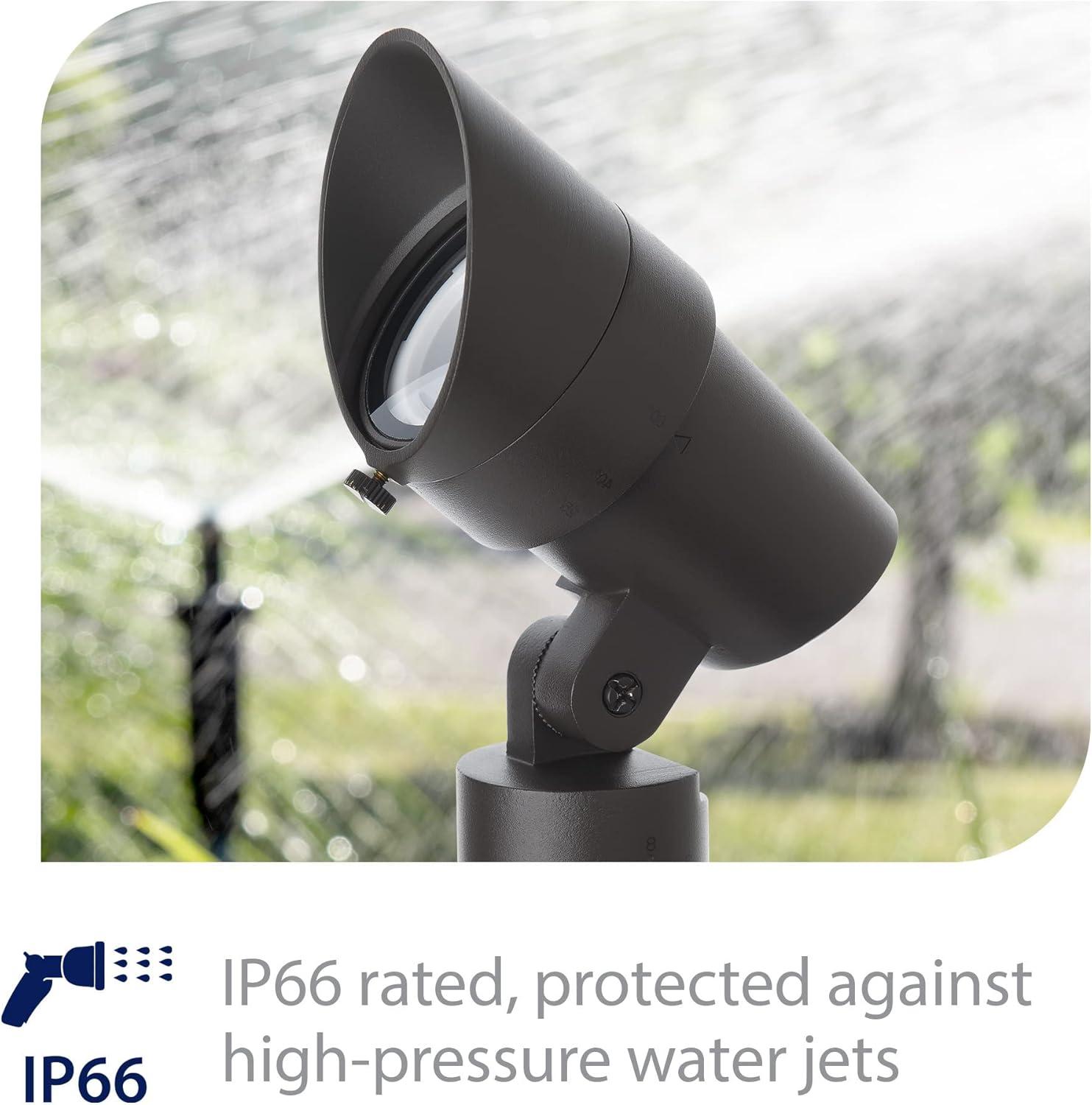 WAC Landscape Lighting Integrated LED Metal Spotlight