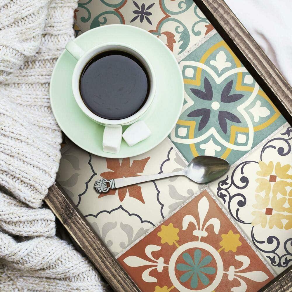 10.5'' W x 10.5'' L PVC Peel and Stick Field Tile