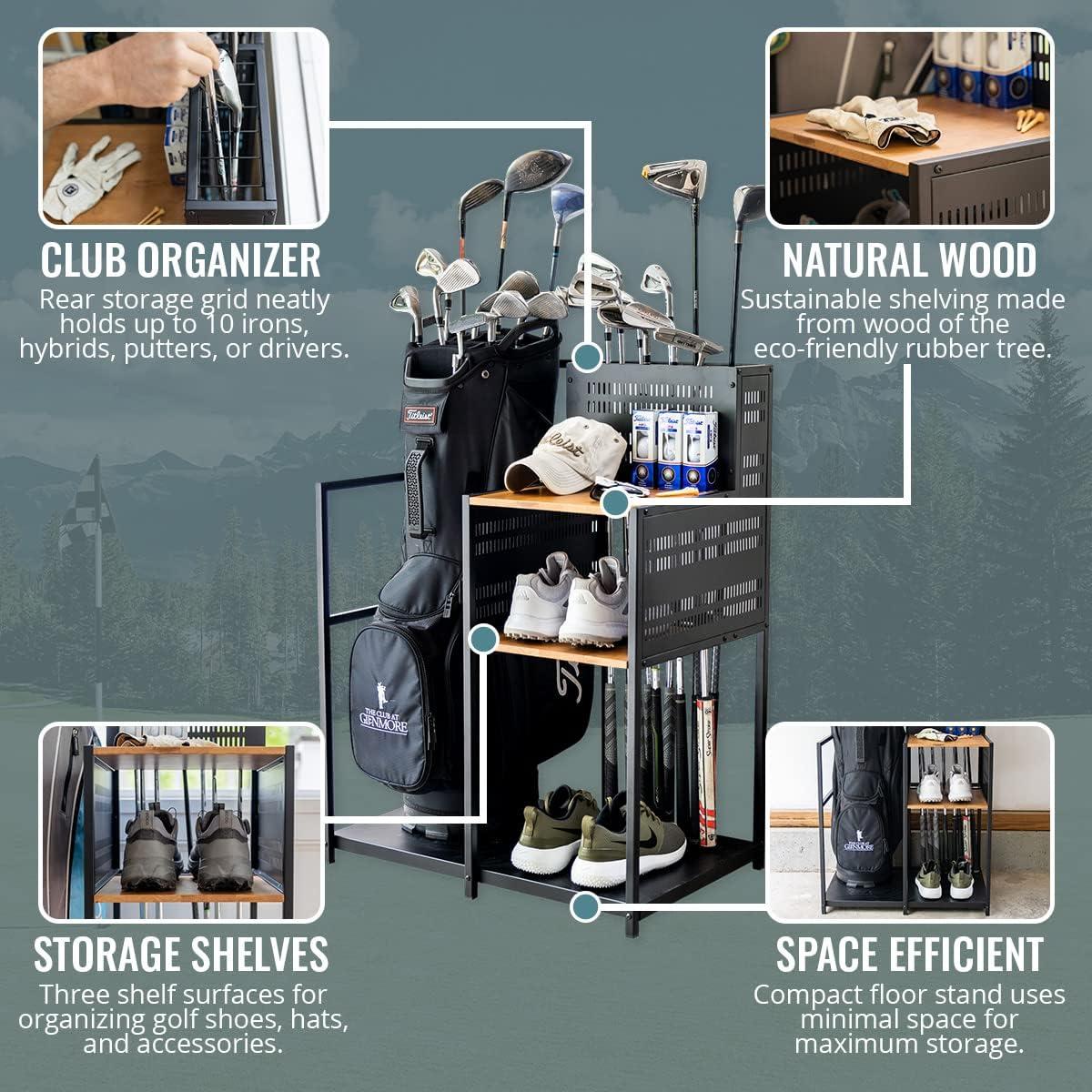 Teal Triangle Pinehurst Golf Club Organizer | Single