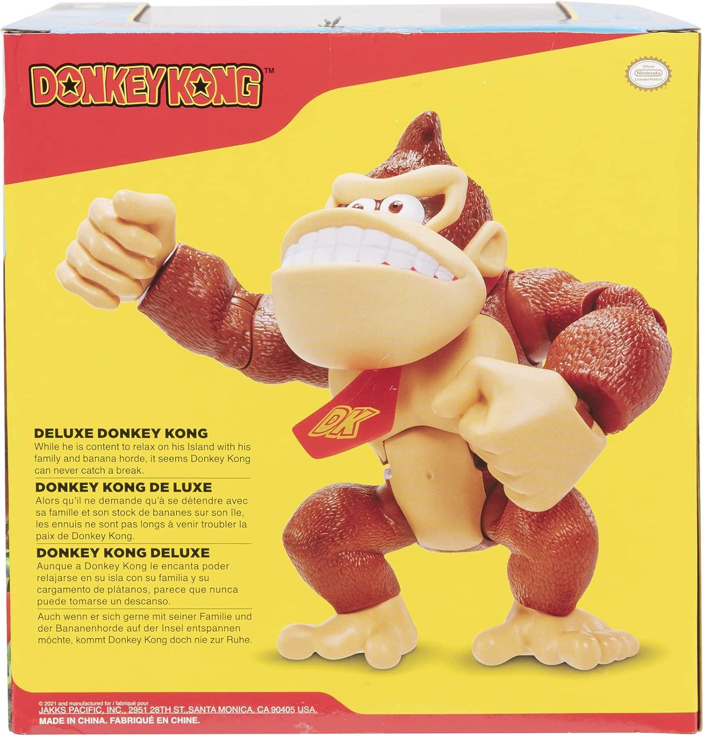 Nintendo Donkey Kong Deluxe 6" Action Figure