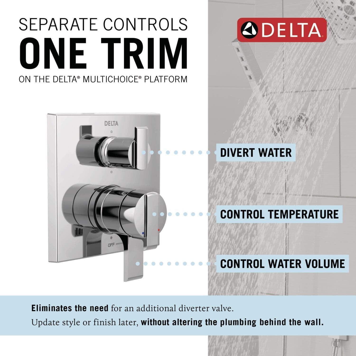 Ara Pressure Balance 17T Series Trim with Double Handle