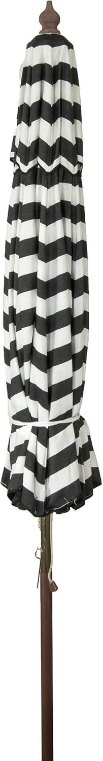 Heininger Holdings LLC 9' Classic Wood Market Umbrella