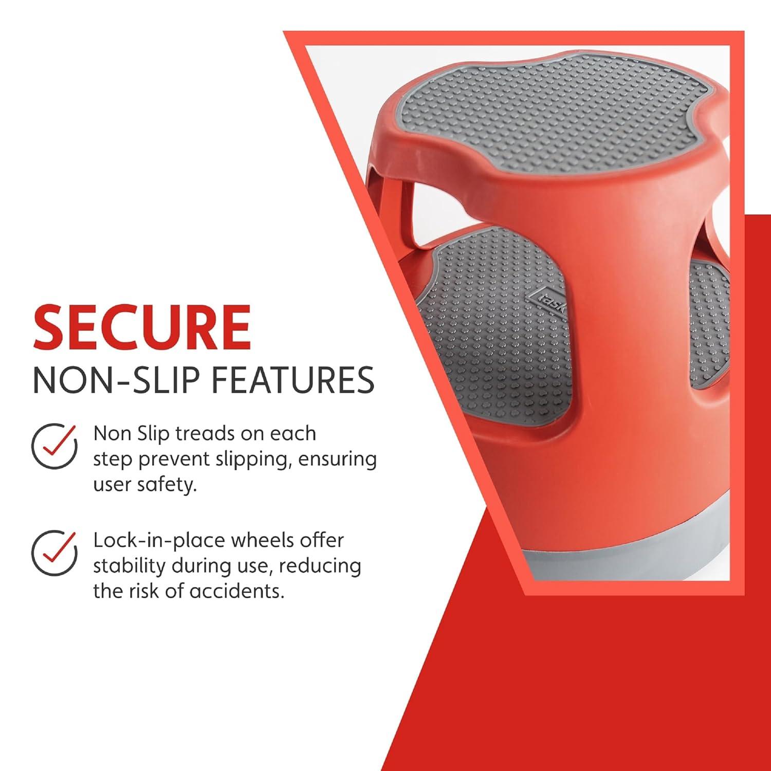 WFX Utility™ 2 - Step Plastic Lightweight Step Stool