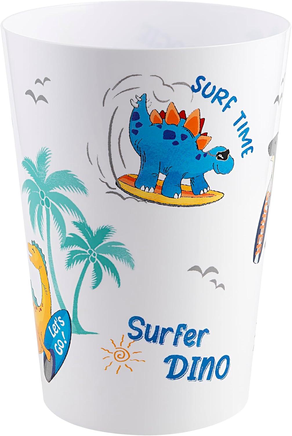 Surfin' Dino Wastebasket