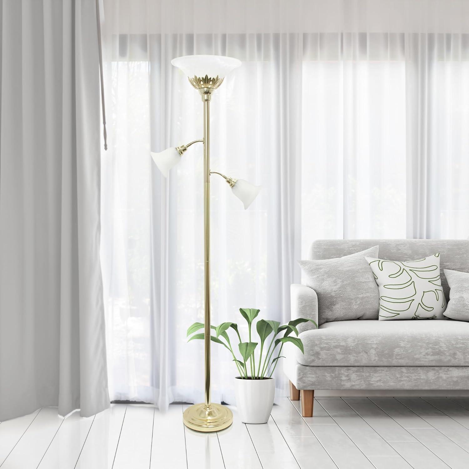 Altamae 71" Torchiere Floor Lamp