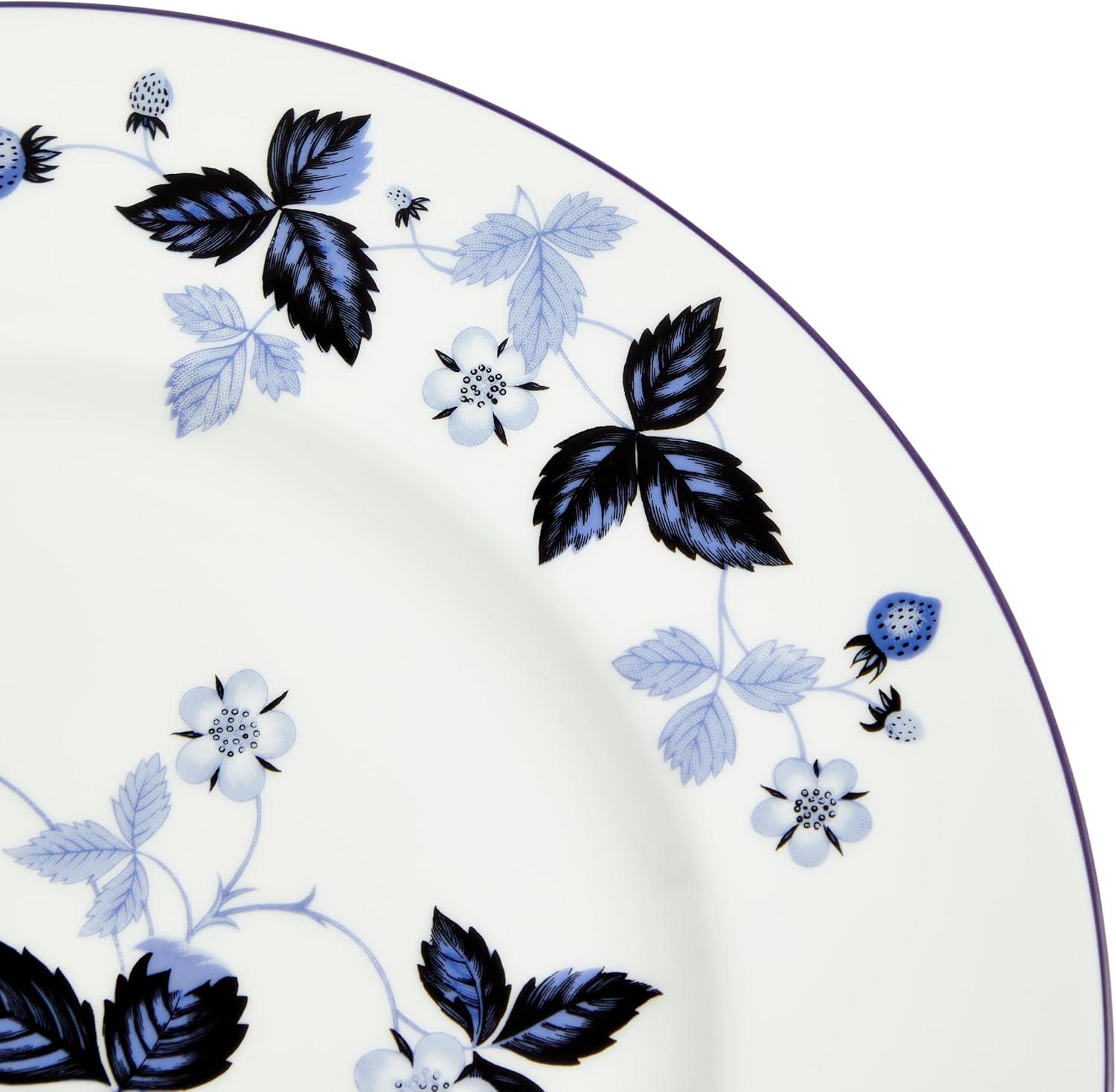 Wedgwood Wild Strawberry Inky Blue Plate 10.7in