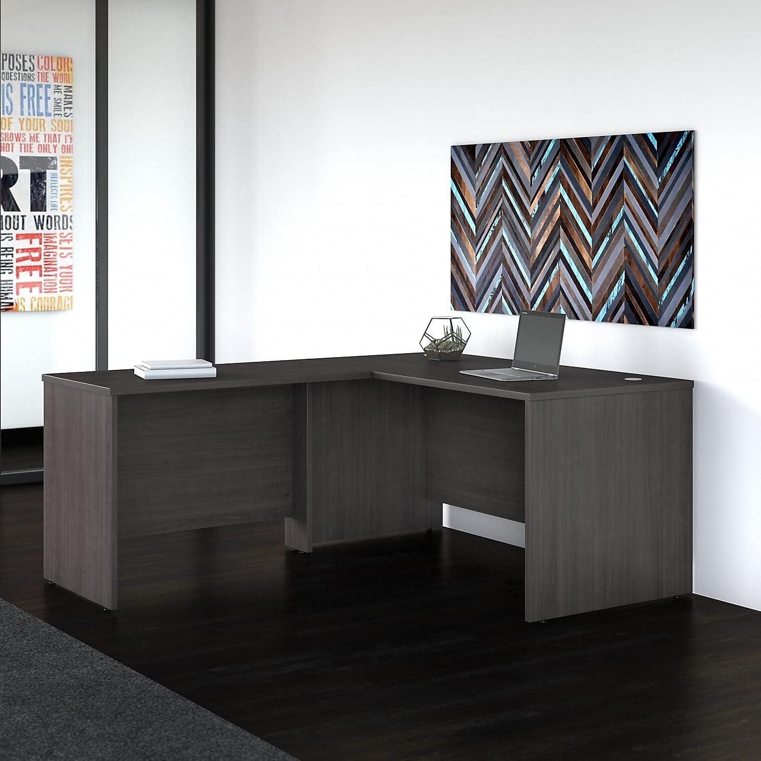 Studio C L Shaped Desk with Return