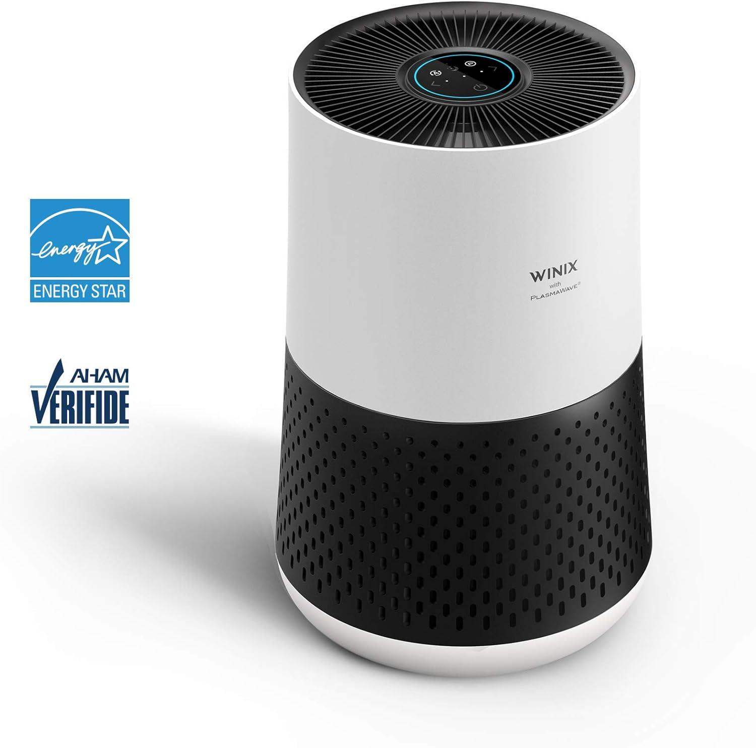 WINIX A231 Air Purifier for Bedroom Up to 1110 Ft² in 1 Hr With Air Quality Monitor, True HEPA, Carbon Filter and Auto Mode, Captures Pet Allergies, Smoke, Dust