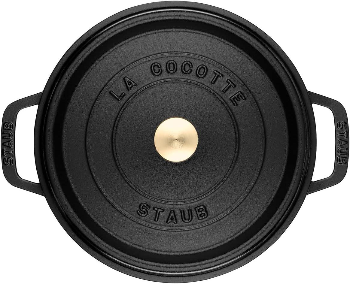 STAUB Cast Iron 5.5-qt Round Cocotte