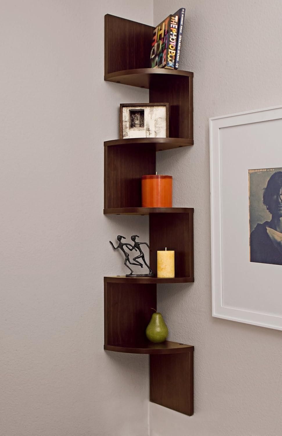 48.5" x 7.7" Zigzag Corner Shelf - Danya B.