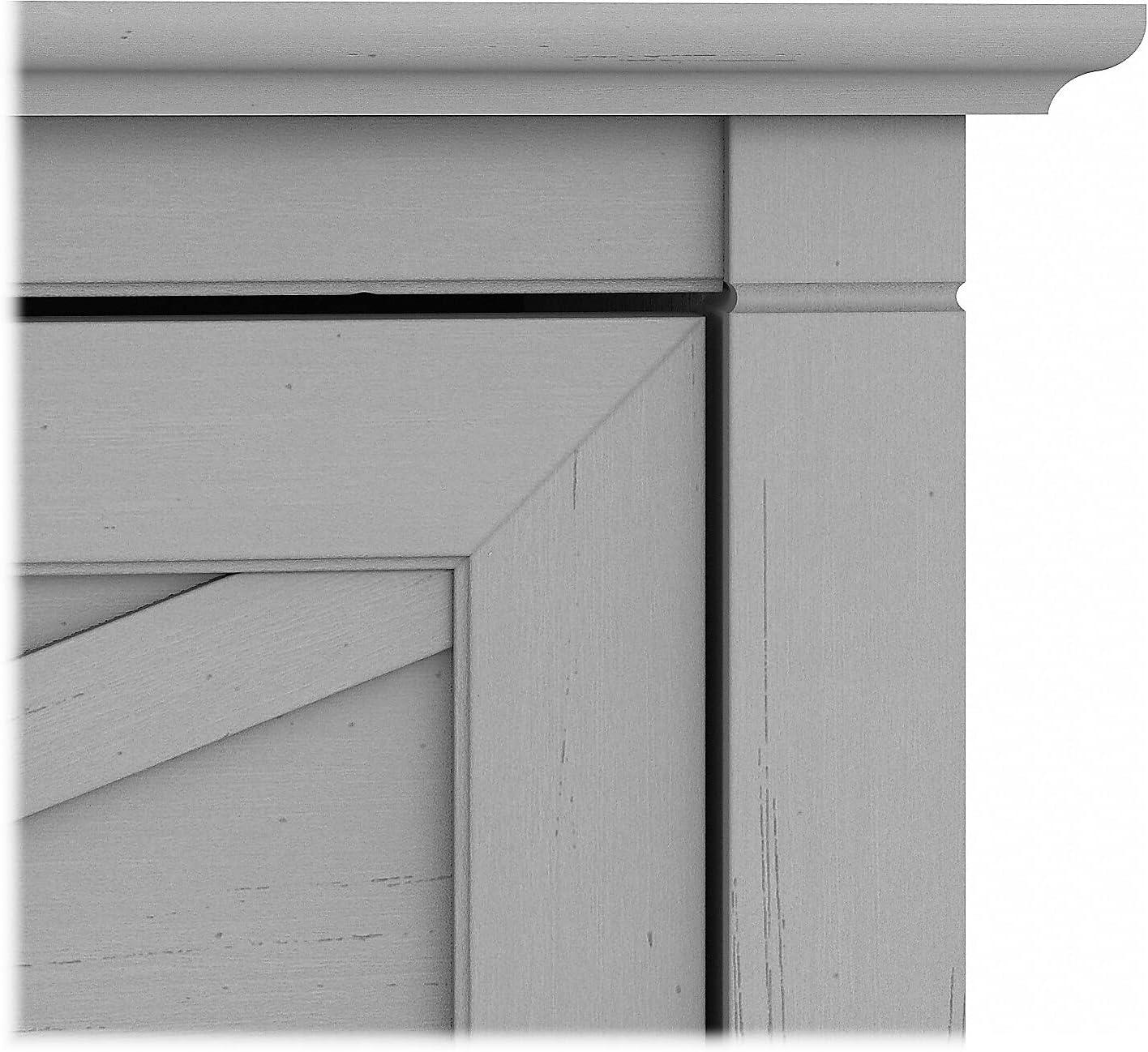 Key West Escritorio L con Archivador Móvil en Pino Regenerado - Madera Contrachapada