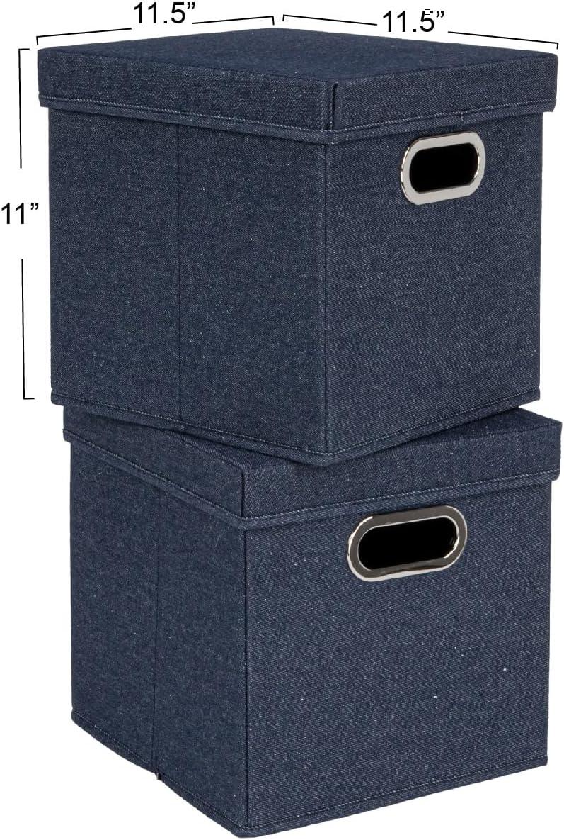 Household Essentials Household Essentials Fabric Bin (Set of 2)