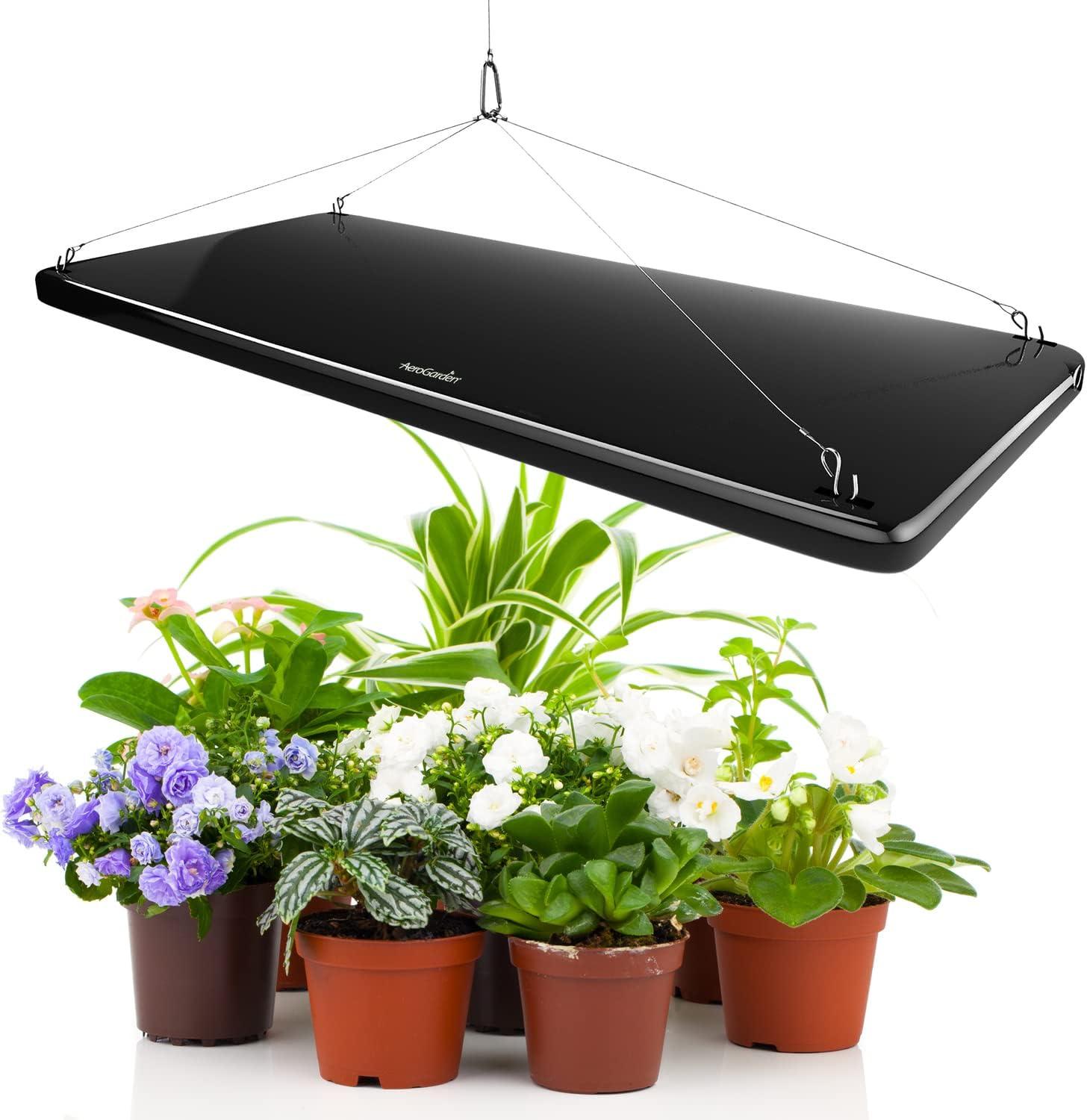 AeroGarden 45W LED Grow Light Panel - Grow Light for Plants, Includes Stand and Hanging Kit