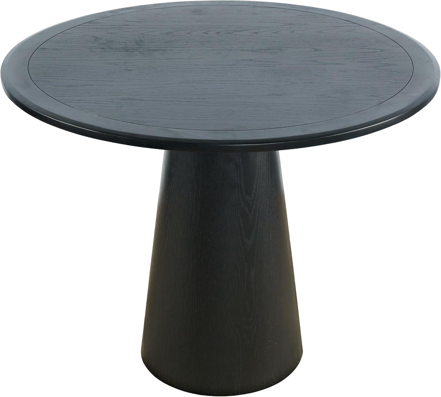 Jofran Nash Mid-Century Modern 45" Round Pedestal Counter Height Dining Table