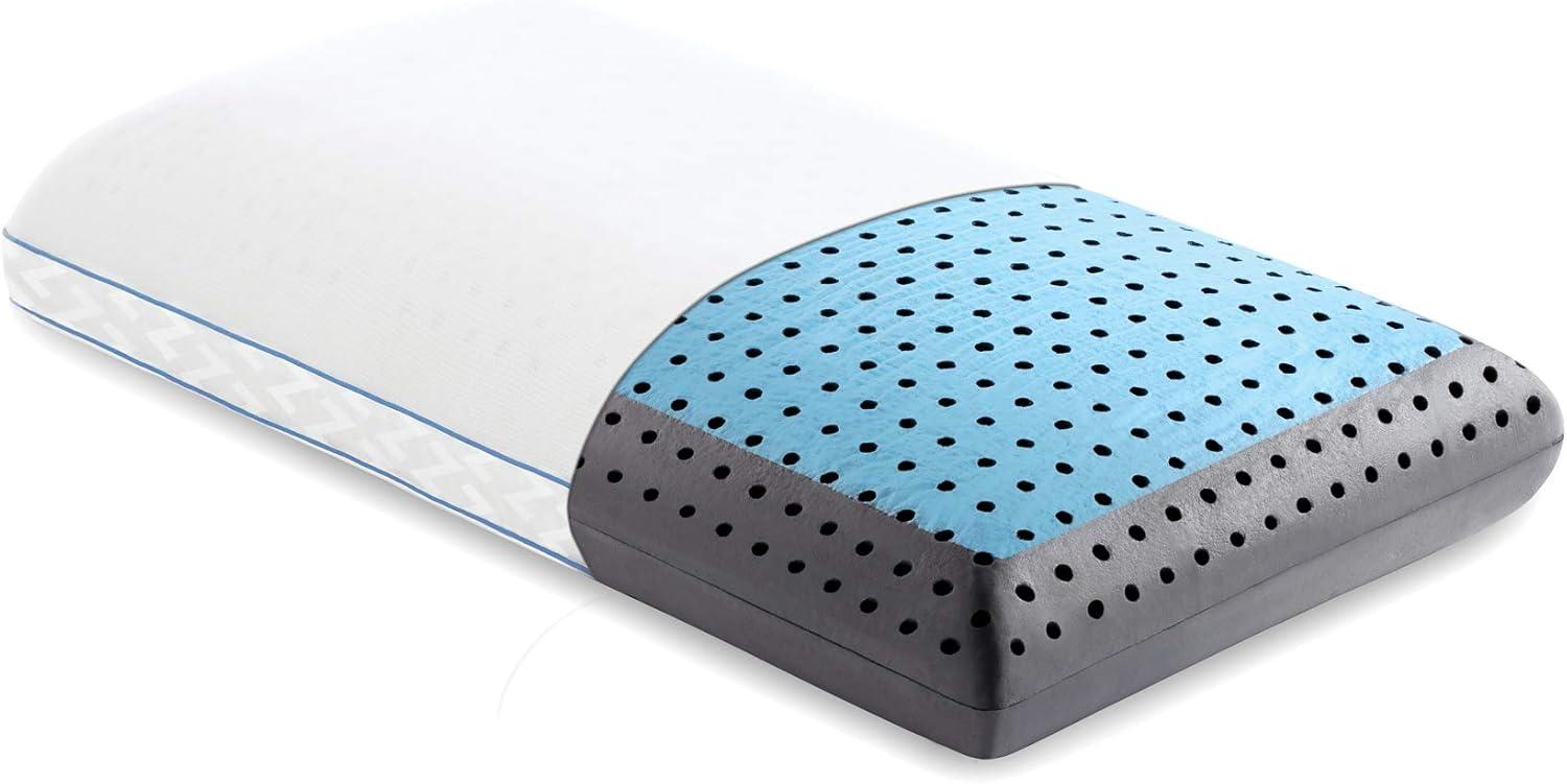 Queen Size CarbonCool Memory Foam Pillow with Omniphase Technology