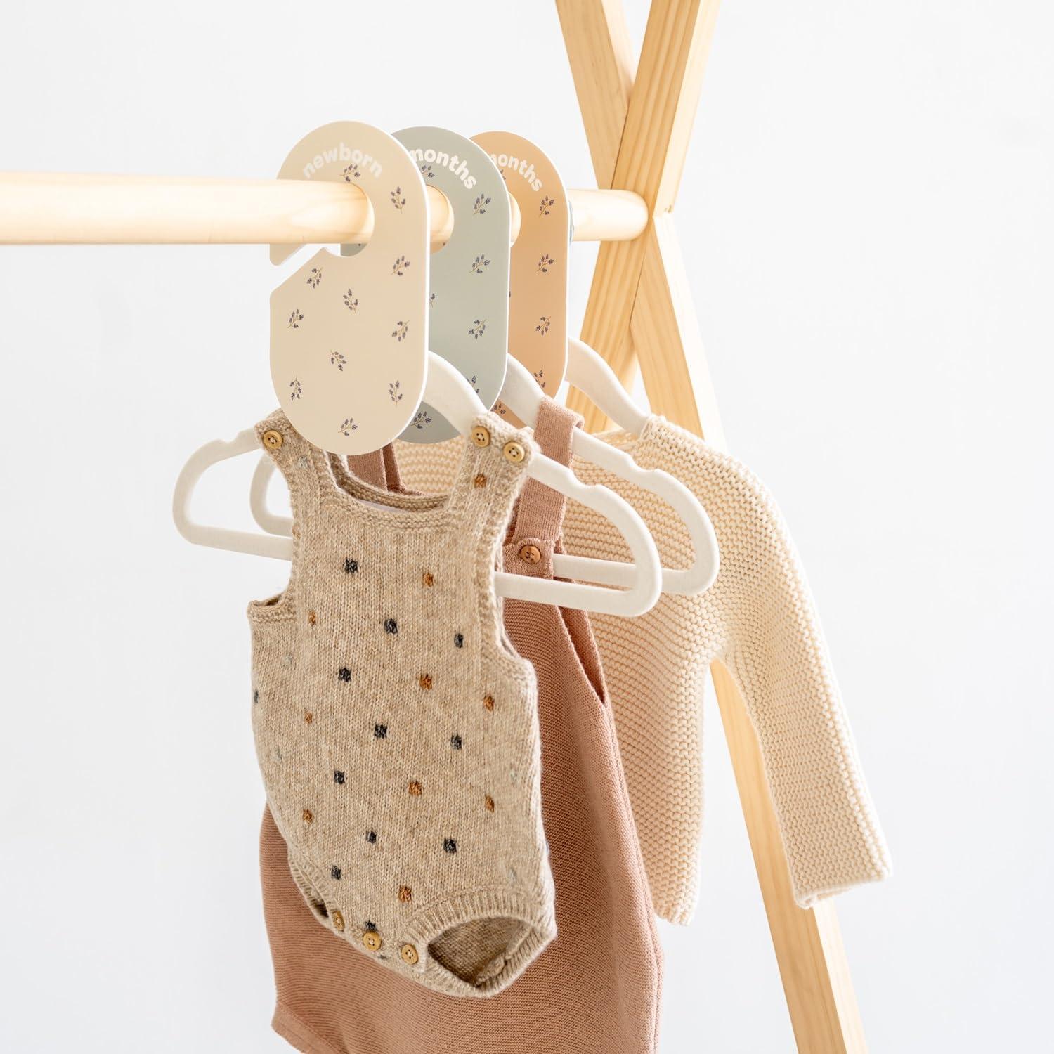 3 Sprouts 3 Sprouts Baby Closet Dividers (Newborn To 24 Months) – Pack Of 8