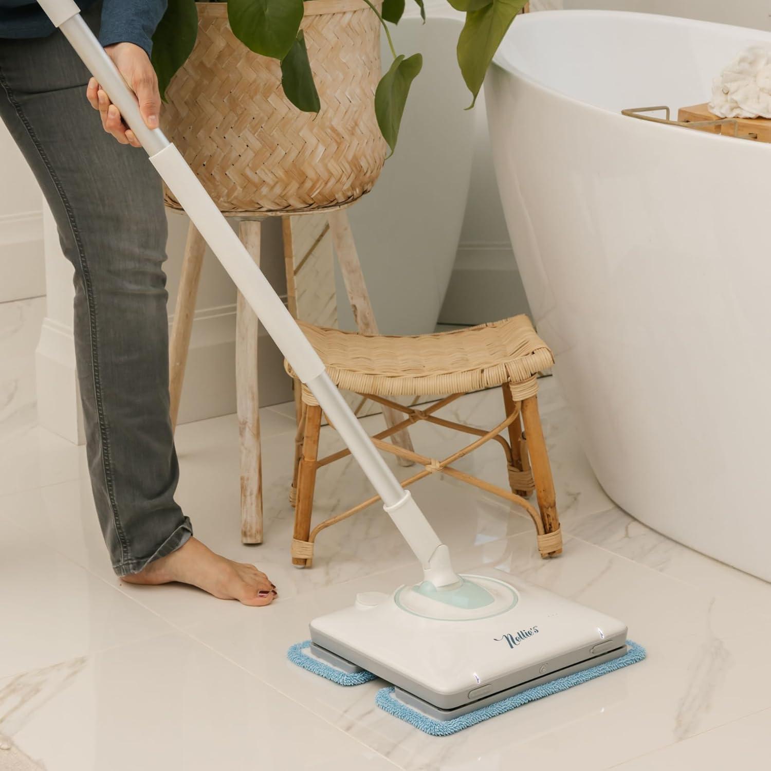 Nellie's Lightweight Cordless Rechargeable WOW Mop