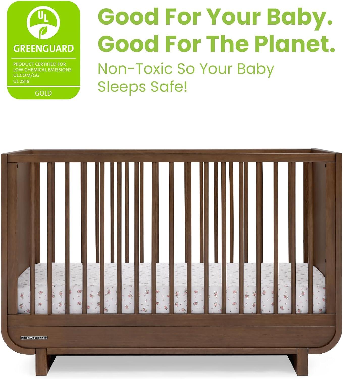 Rhodes 4-In-1 Convertible Crib - Greenguard Gold Certified