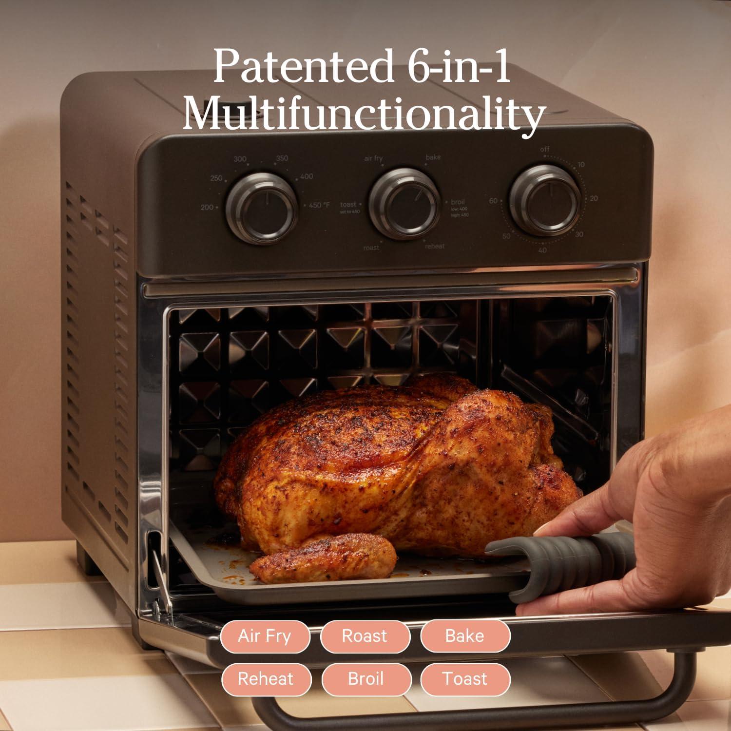 Char 6-in-1 Air Fryer & Toaster Oven with Steam Infusion