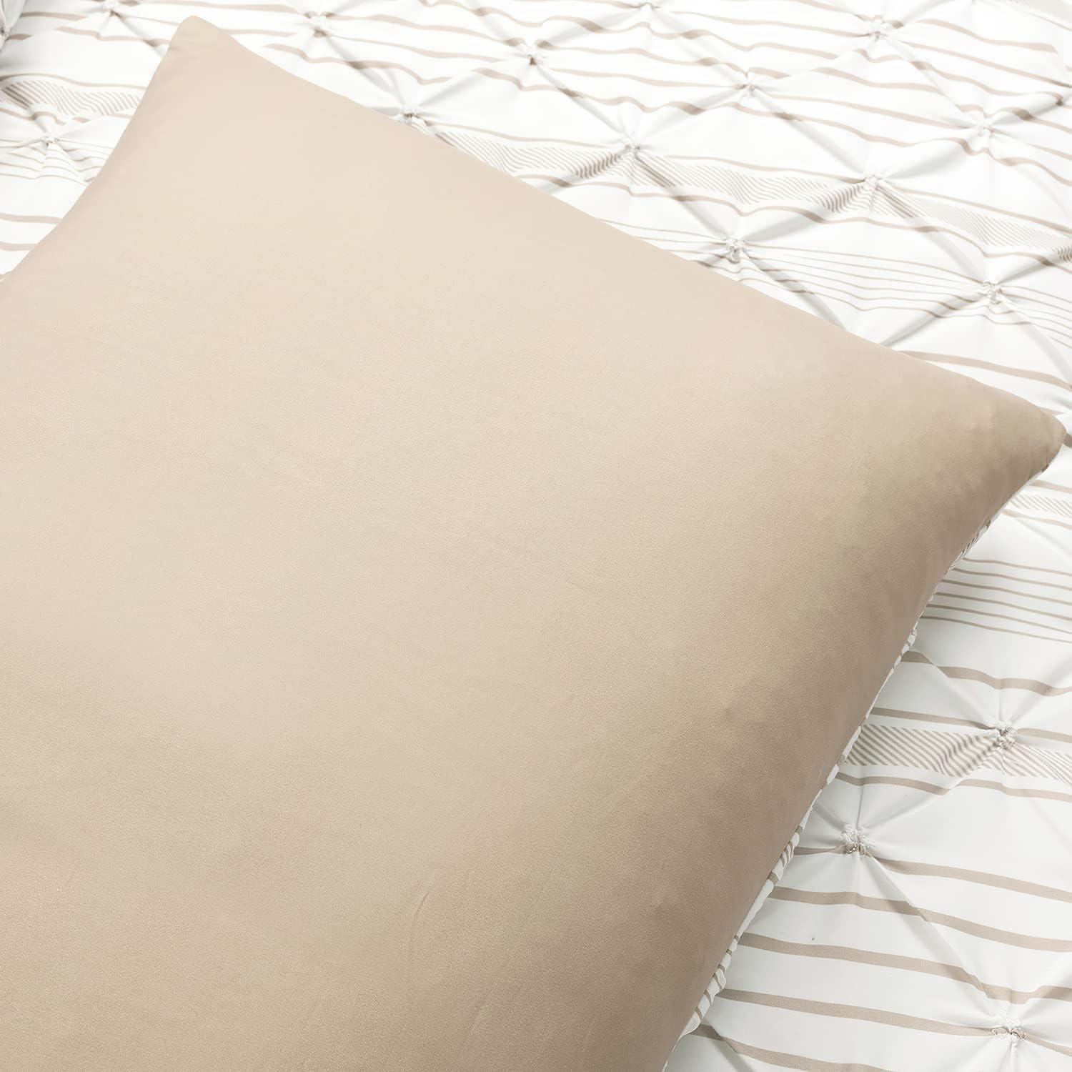 Lush Decor Ravello Pintuck 5 Piece Comforter Set
