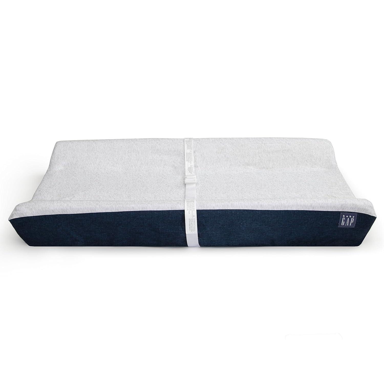 babyGap by Delta Children Contoured Changing Pad - Navy