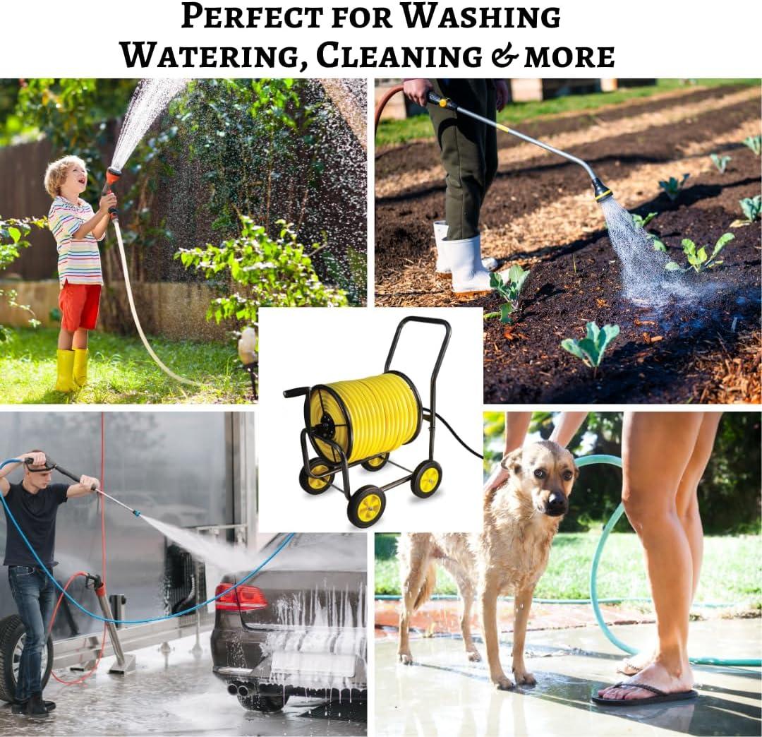 Real Hose Storage Real Hose Storage Outdoor Garden Hose Storage Holder, Decorative Garden Hose Storage Box, Storage For Garden Tools, Garden Hose, Lawn And Garden Products, 200ft Hose Capacity