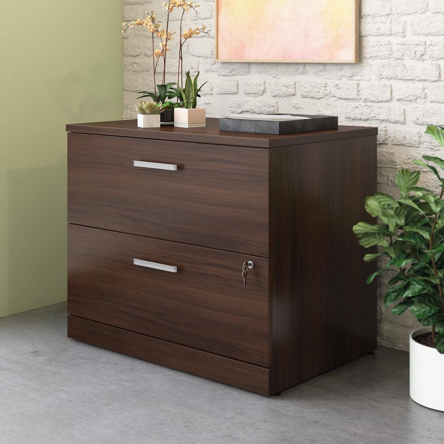 Affirm 2 Drawer Lateral File Classic Cherry - Sauder