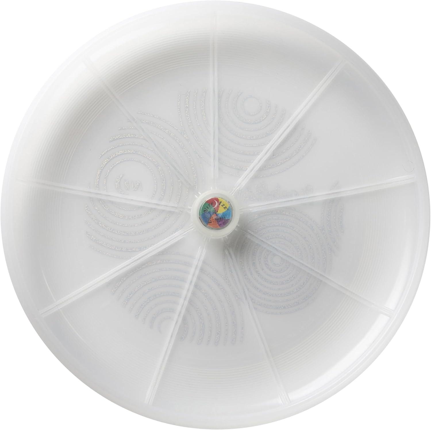 LED Light-Up Multicolor Plastic Flying Disc Toy