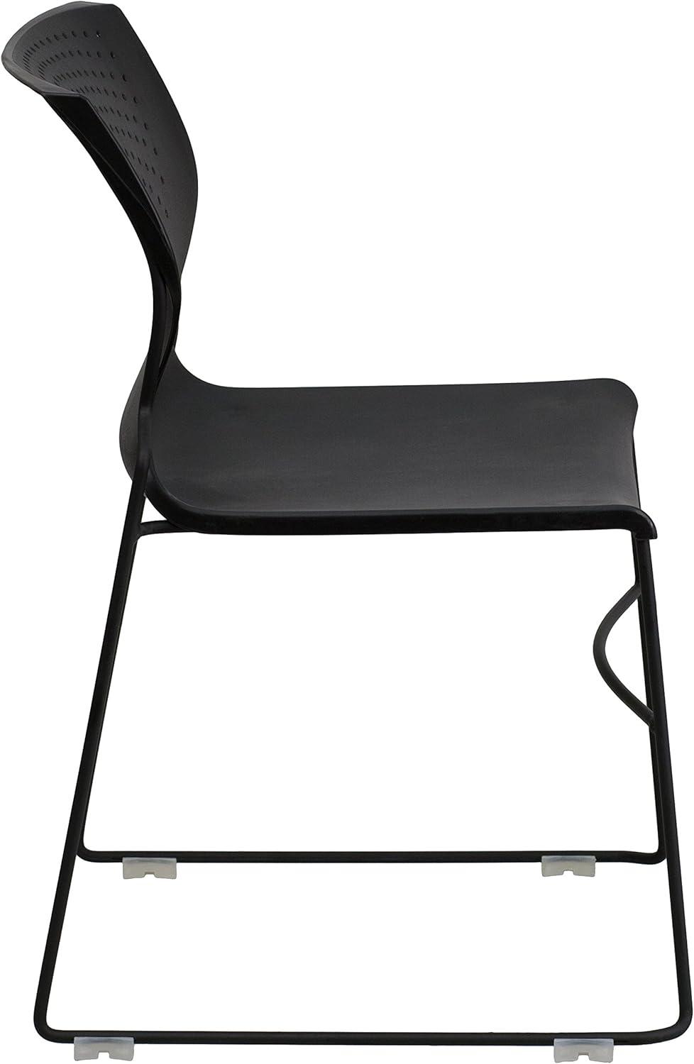 Everleigh 661 lb. Capacity Full Back Stack Chair with Powder Coated Frame