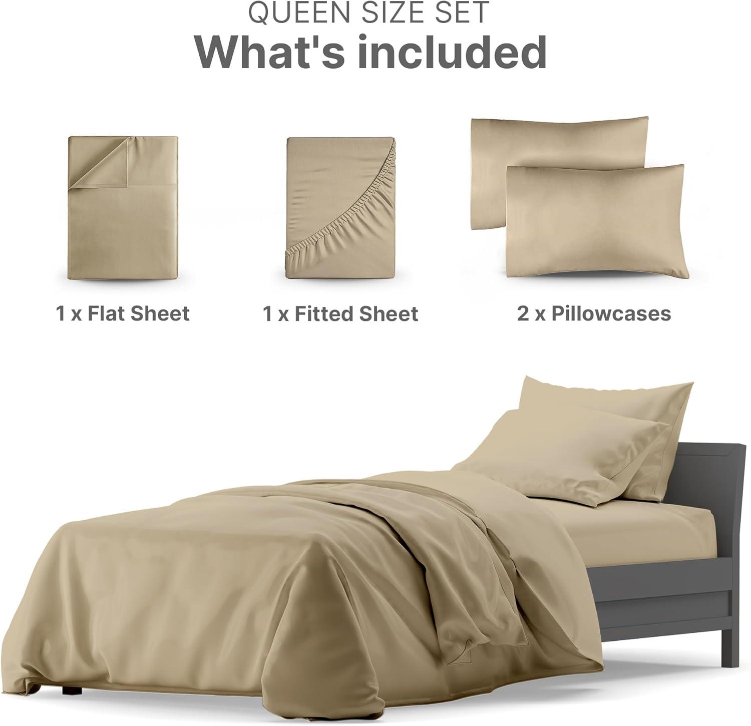 CGK Linens Hotel Quality 1000 Thread Count 100% Cotton Sheet Set