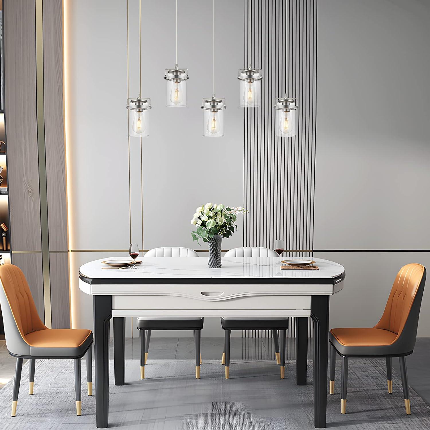 Latitude Run® Lizvet 5 - Light Kitchen Island Pendant