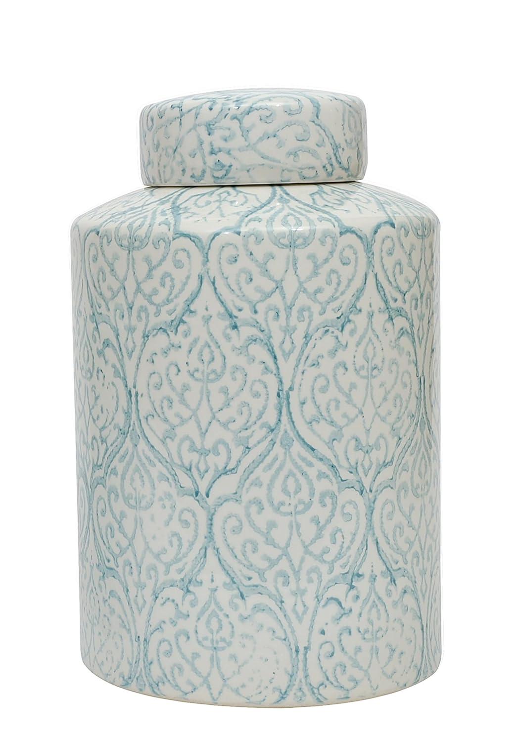 Ceramic Ginger Jar (10-1/8") - Storied Home