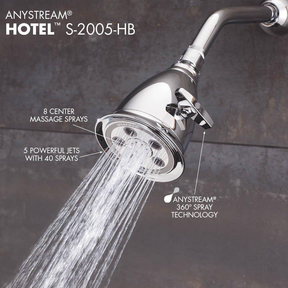 Speakman Chrome Wall Mounted High Pressure Shower Head