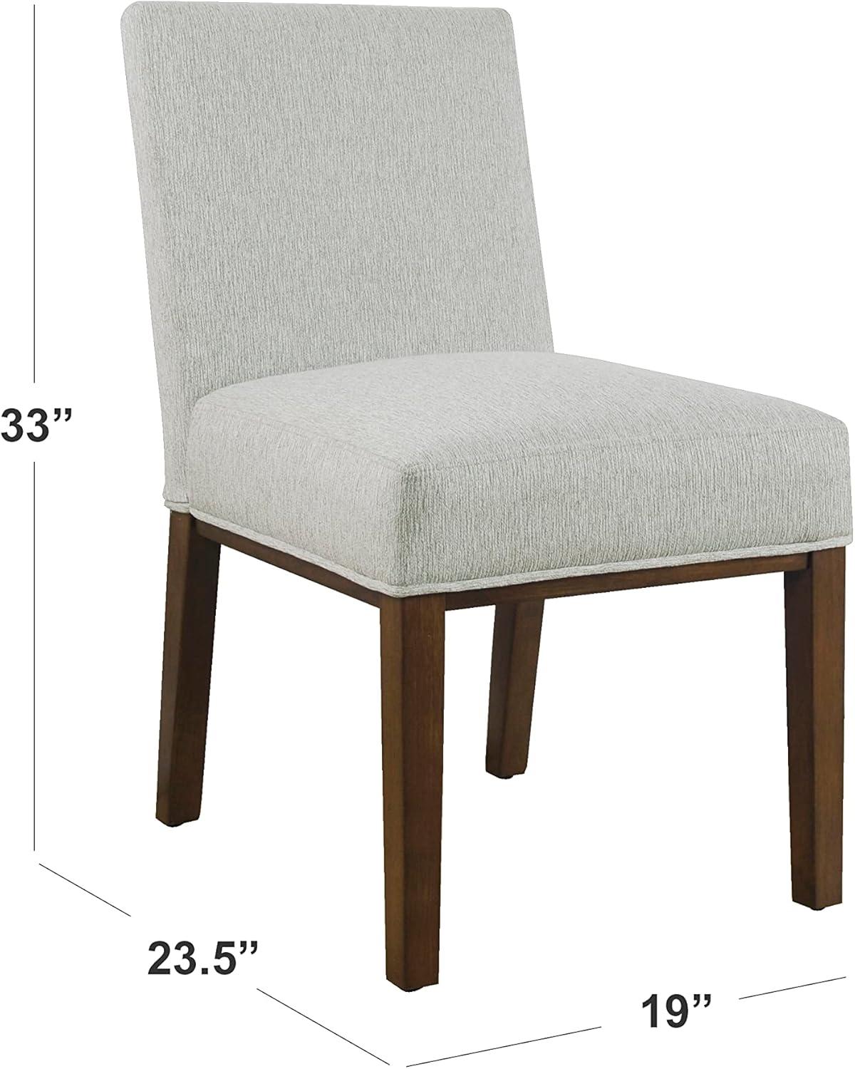 Kolbe Dining Chair Sustainable Gray Woven - HomePop
