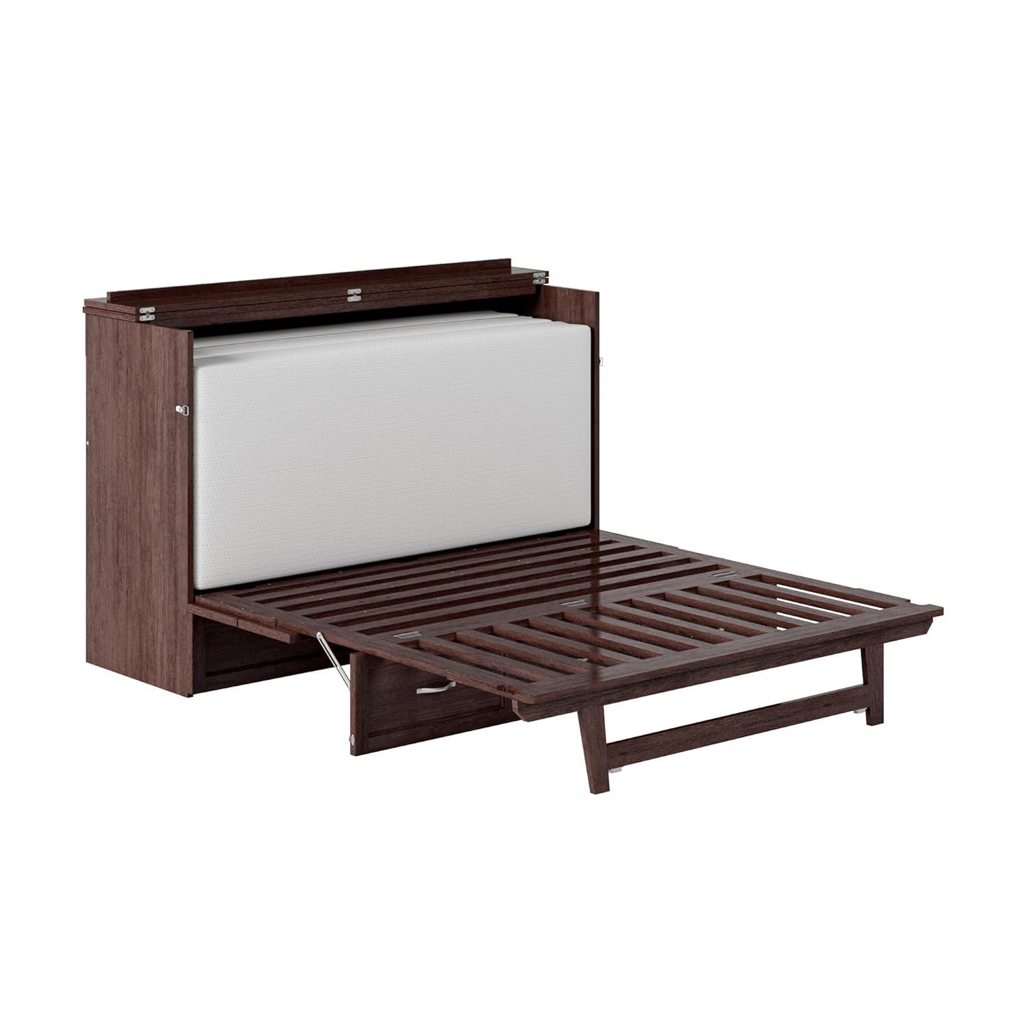 Queen Deerfield Murphy Bed Chest with Charging Station - AFI Atlantic Furniture
