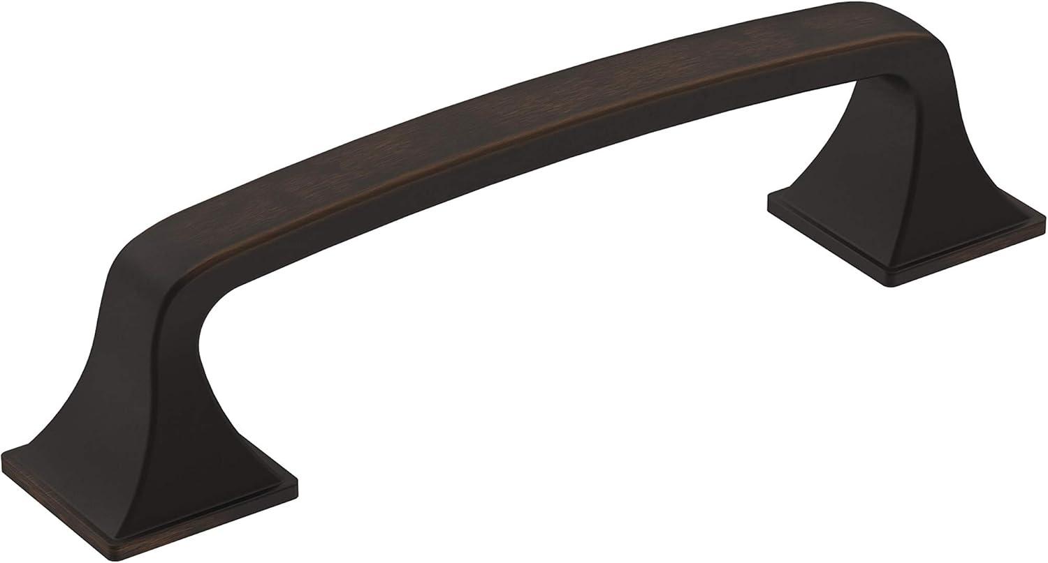 Amerock Ville 3-3/4 inch (96mm) Center-to-Center Oil-Rubbed Bronze Cabinet Pull