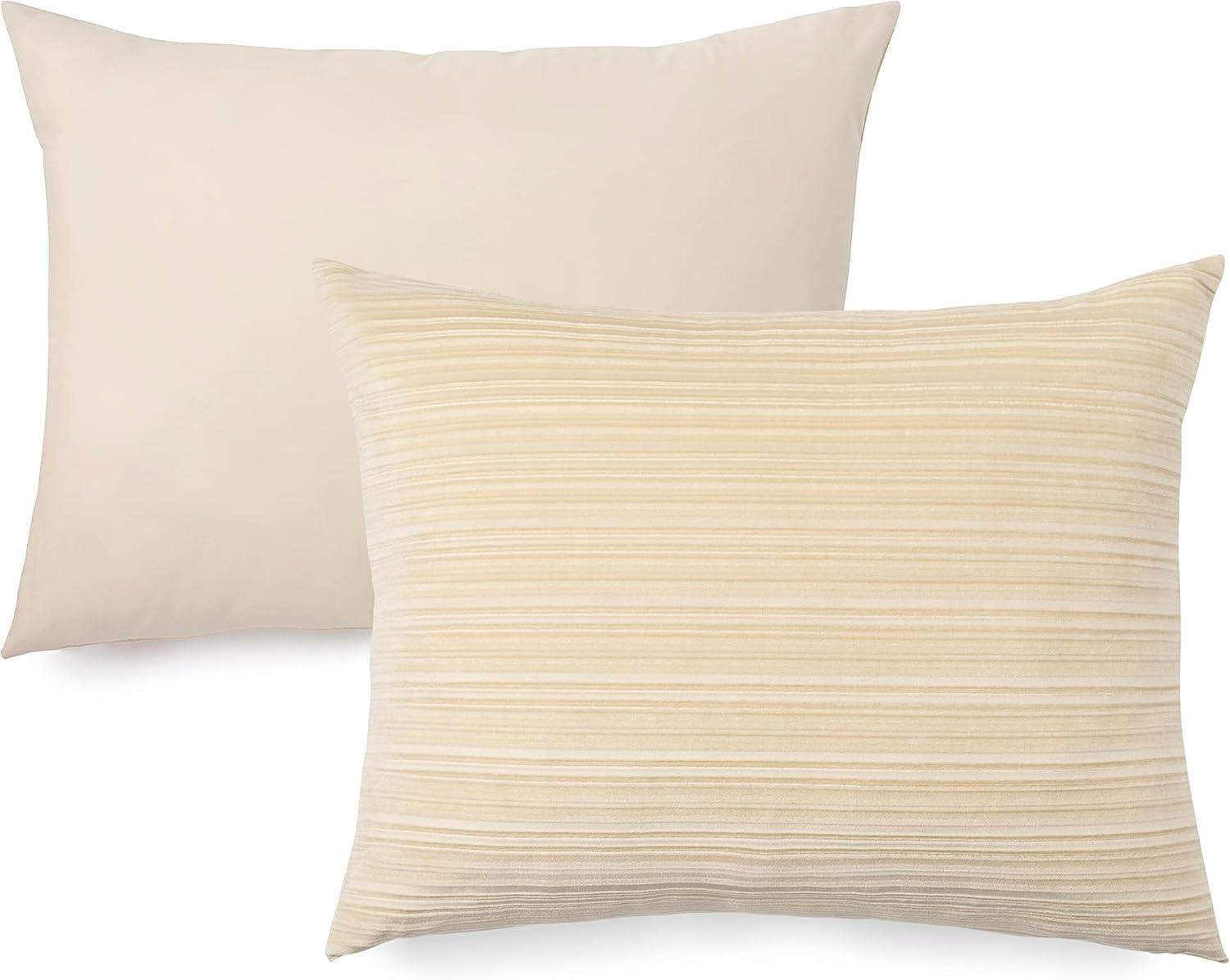 Martha Stewart  100% Cotton Luxury King 3Pc Duvet Set 1 Duvet Cover 2 Pillow Shams