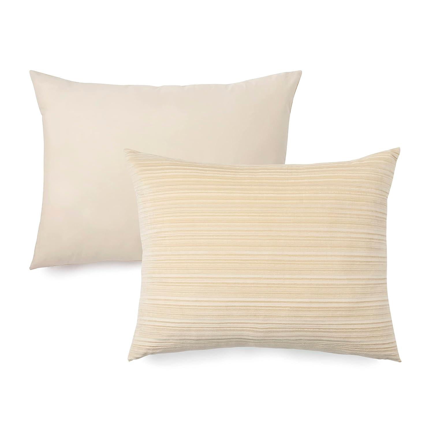 Martha Stewart  100% Cotton Luxury King 3Pc Duvet Set 1 Duvet Cover 2 Pillow Shams