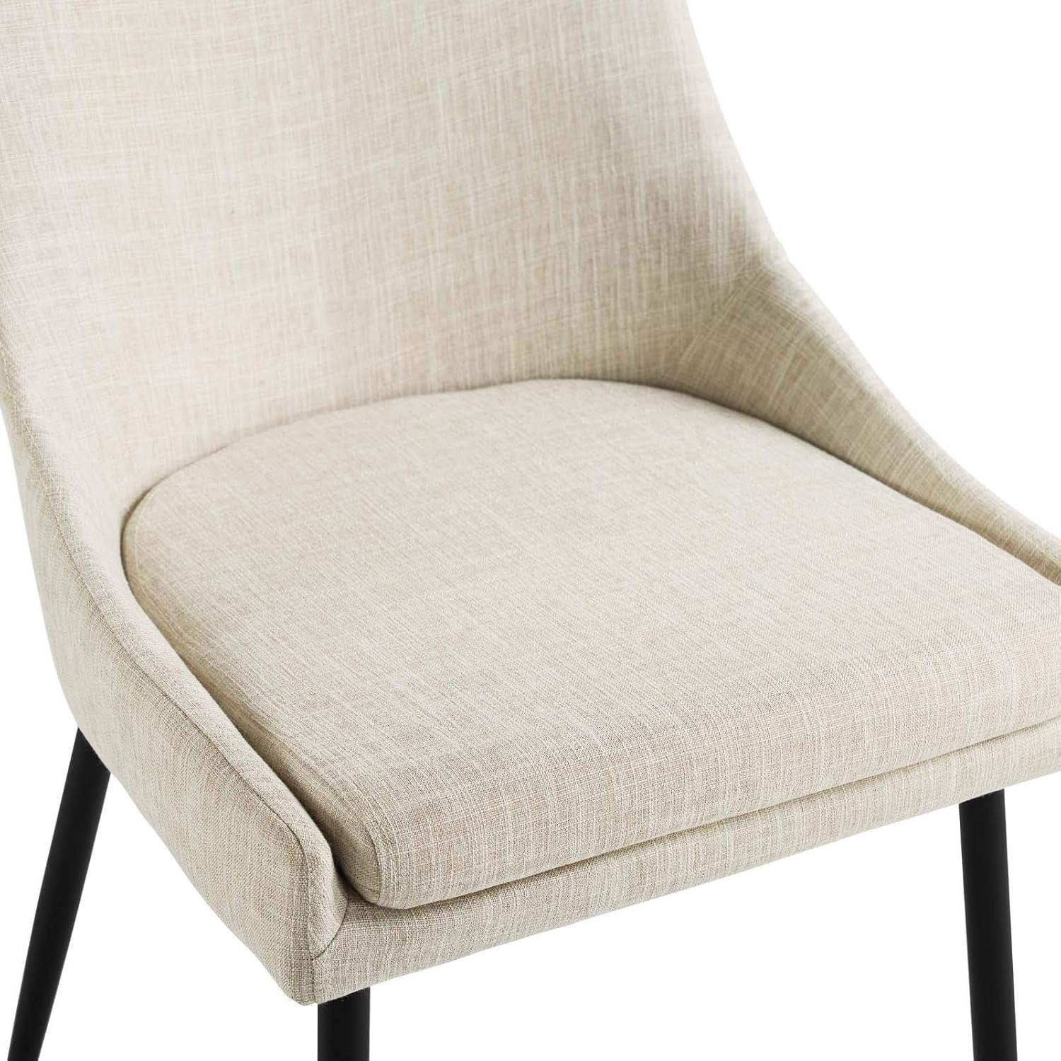 Modway Viscount Upholstered Fabric Dining Chairs - Set of 2