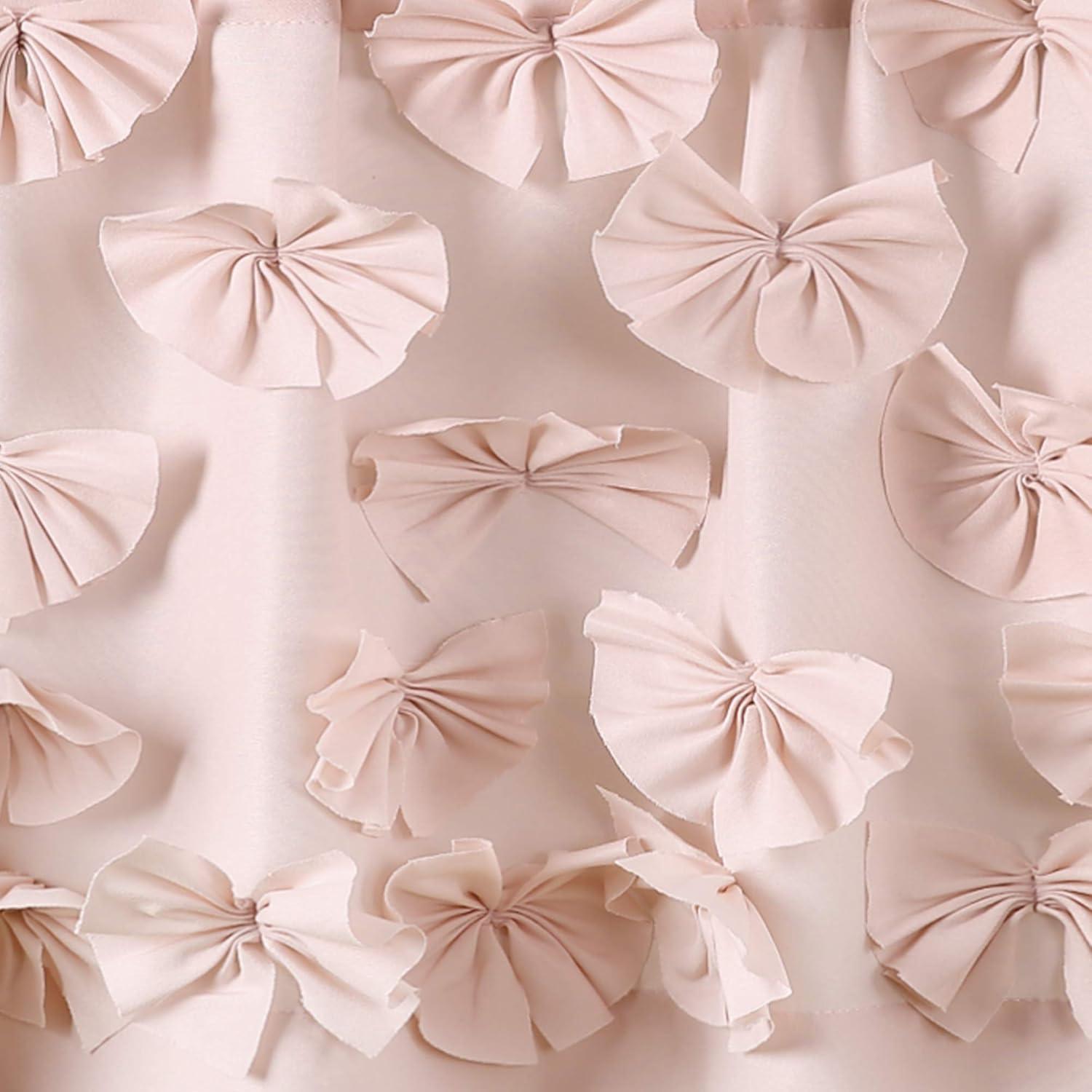 Lush Decor Scalloped 52'' W Window Valance