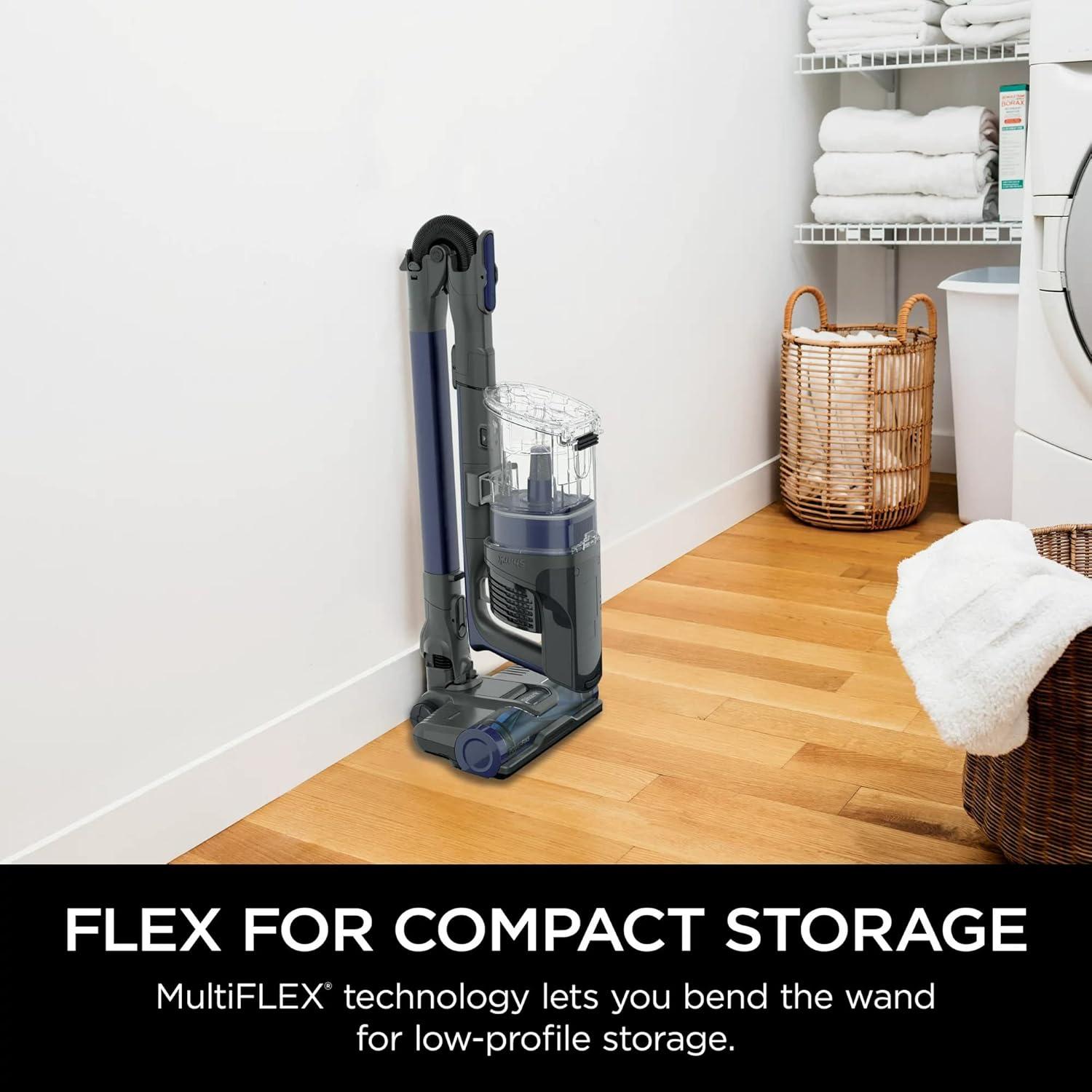 Shark Pet Pro Cordless Stick Vacuum with MultiFLEX, Blue, IZ340H