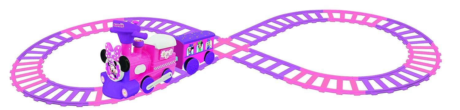 Kiddieland Disney Minnie Mouse Ride-On Motorized Train With Track