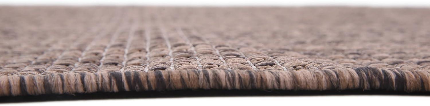 Unique Loom Outdoor Solid Solid Woven Area Rug