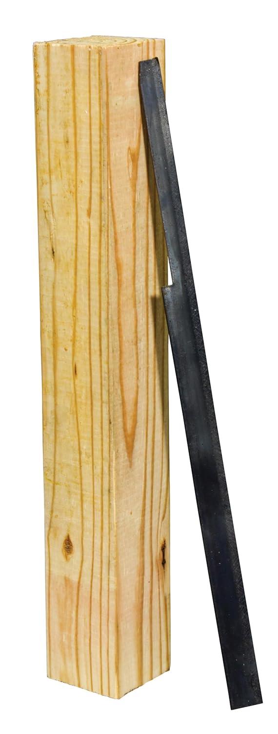Architectural Mailboxes 4x4 Mailbox Post, No Dig Anchor Kit Insert in Pine Wood