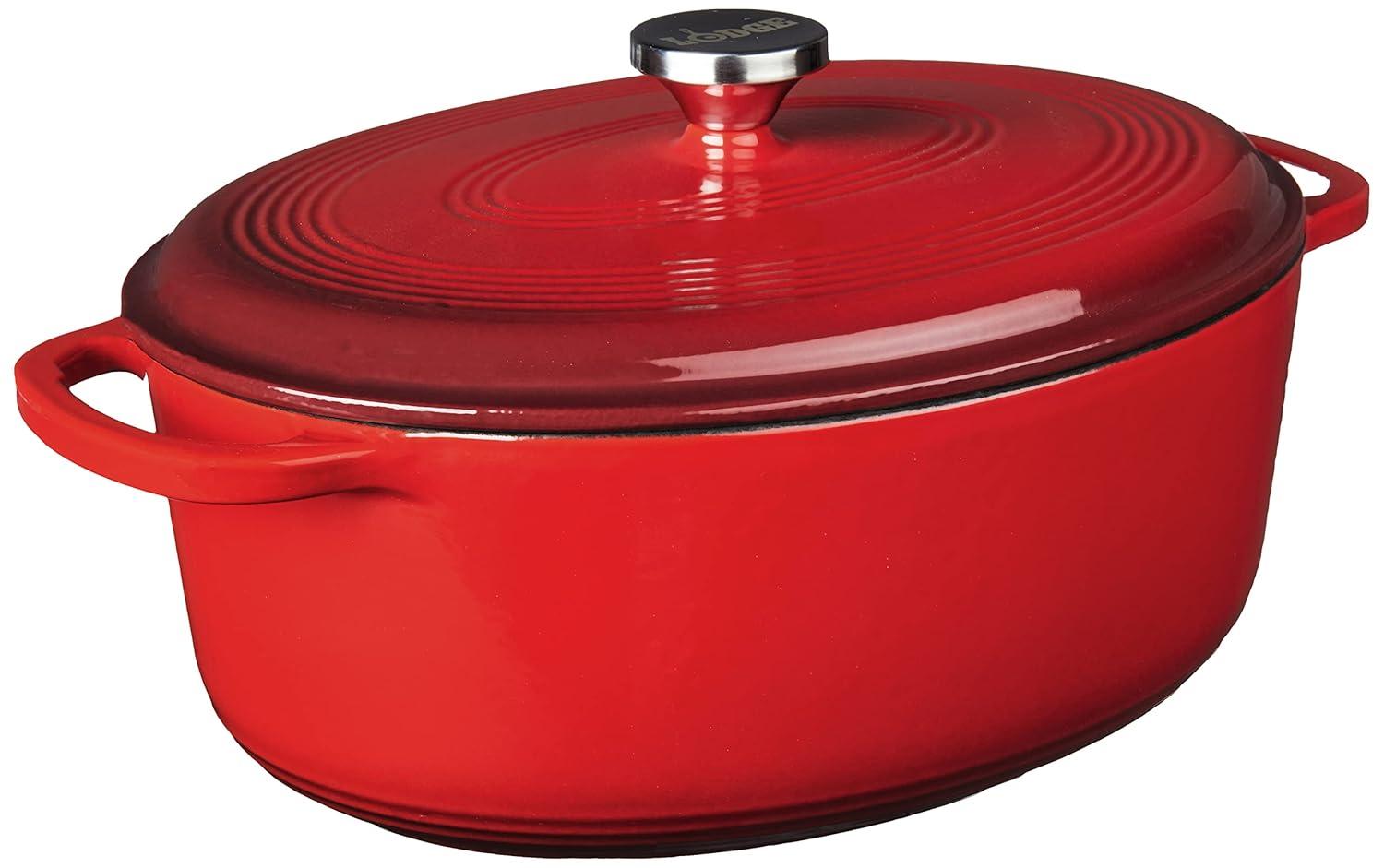 Lodge Lodge 7 Quart Enameled Cast Iron Dutch Oven Available