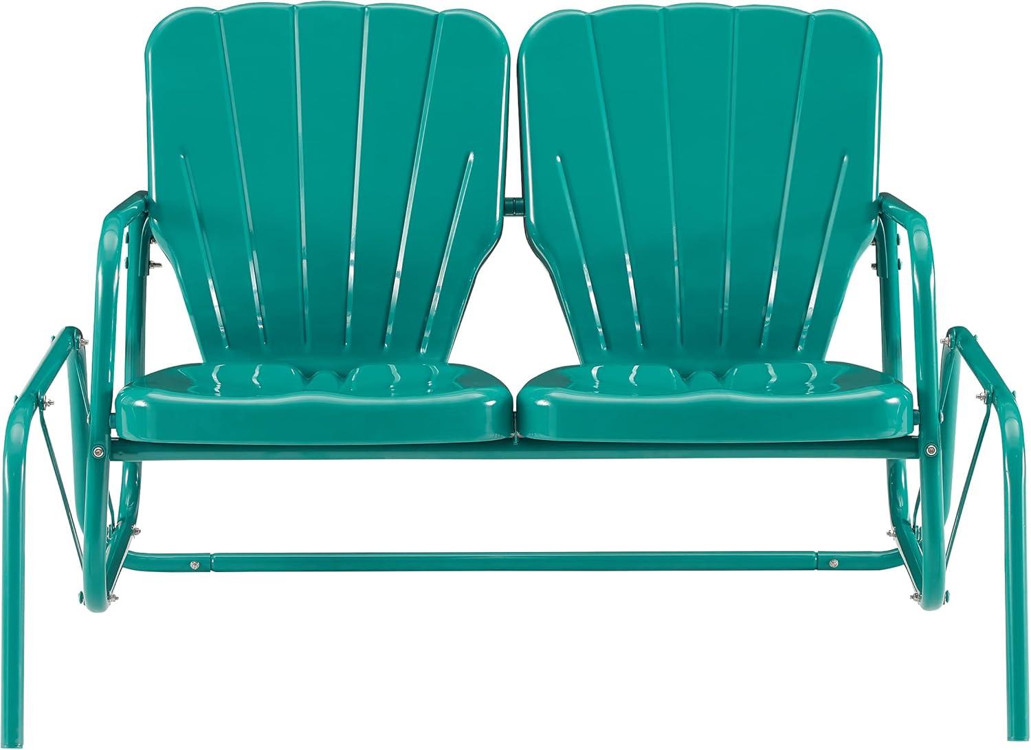 Outdoor Burley Gliding Metal Bench