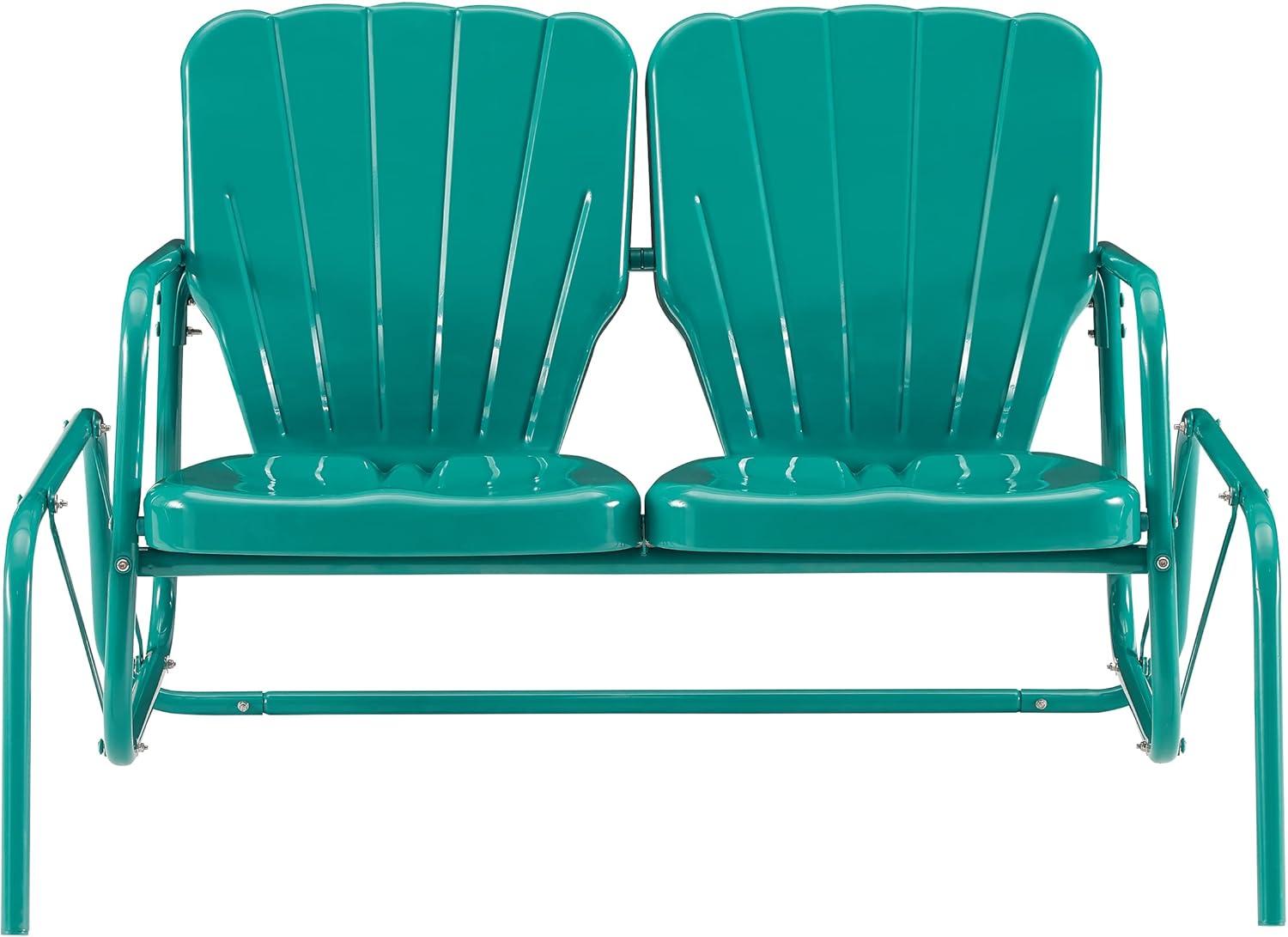 Outdoor Burley Gliding Metal Bench