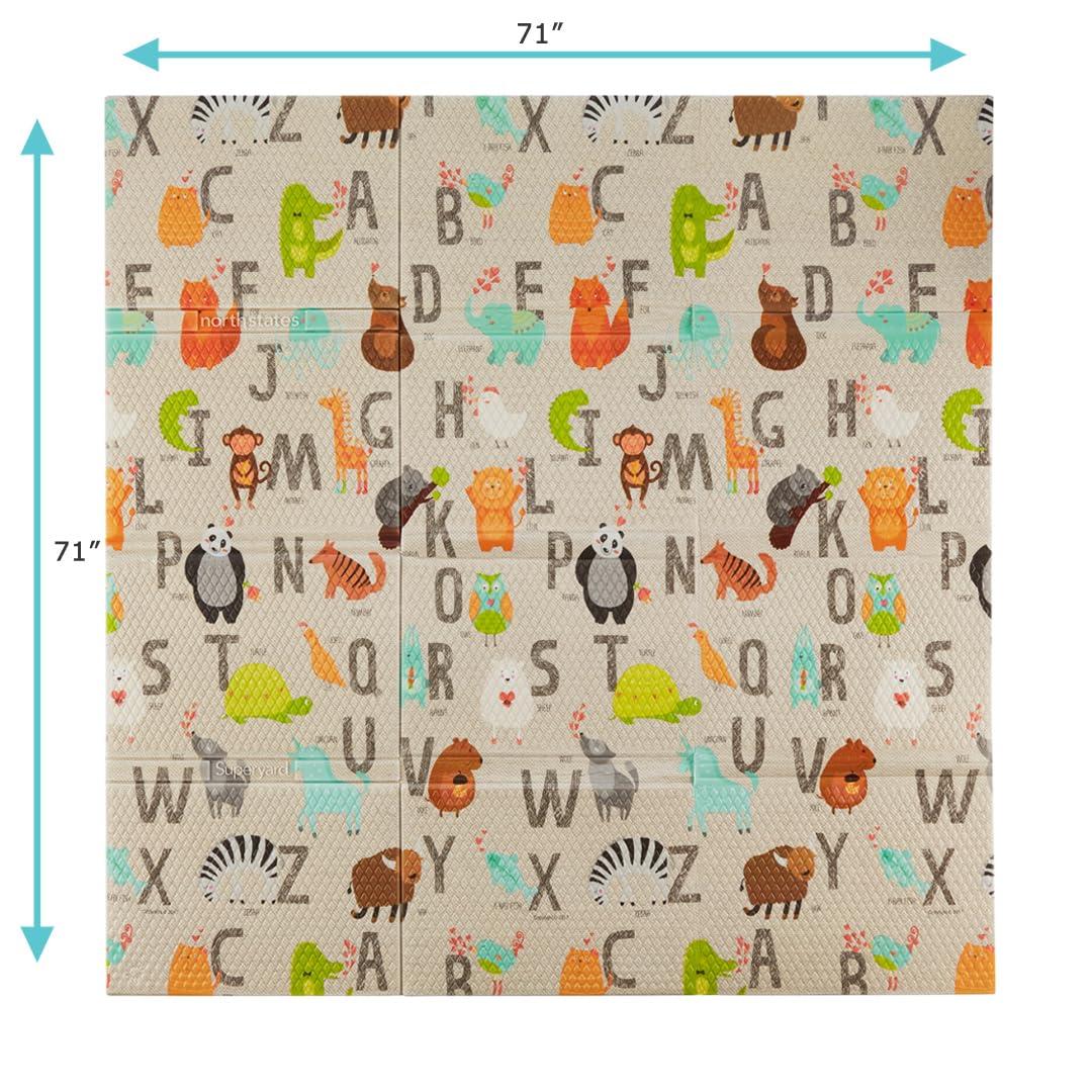 Toddleroo by North States Superyard 6.5'' L Foam Playmat