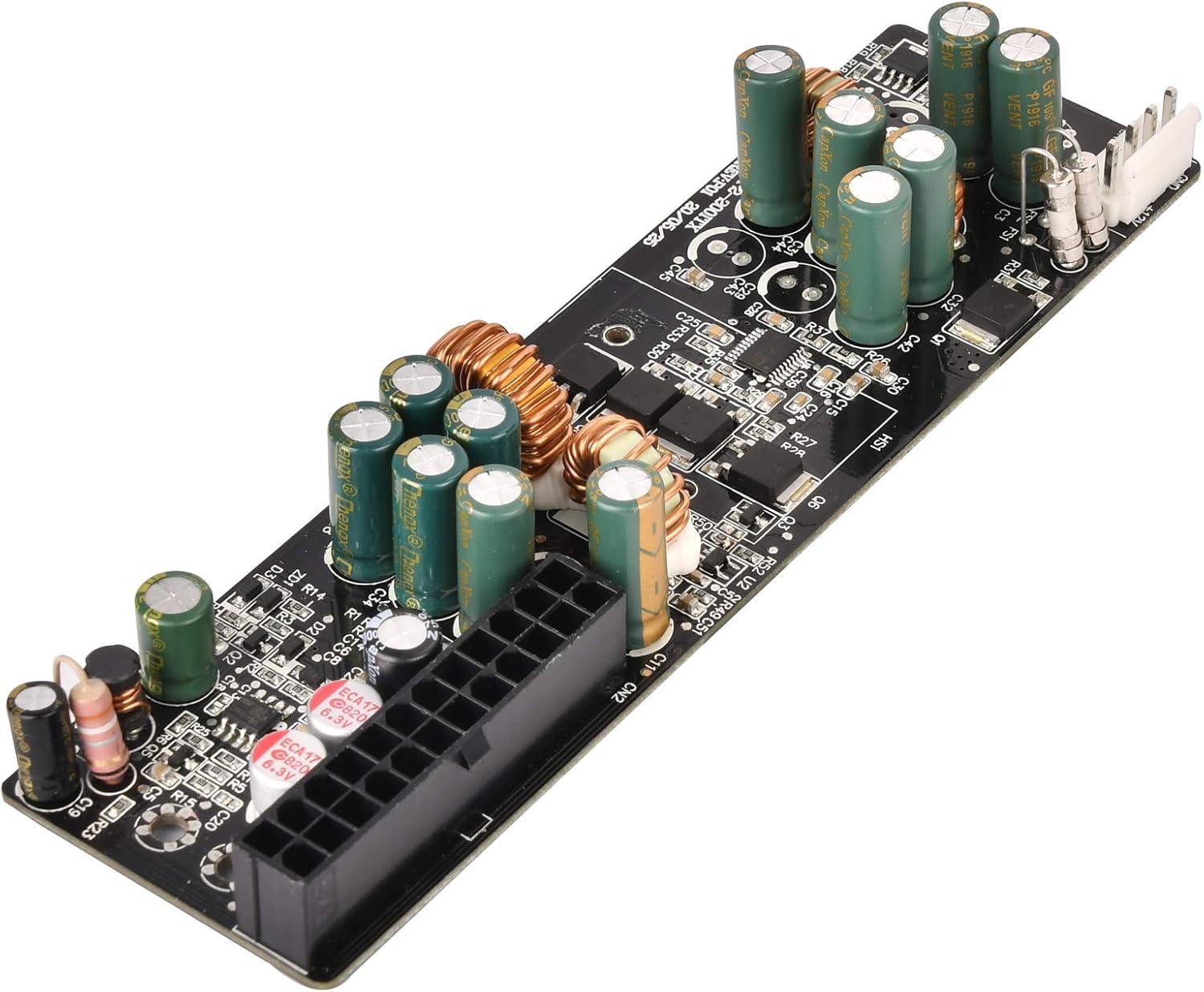 SilverStone Technology  Power Supply Kit, 120W DC-DC Board, 12V/10A Adapter, Black Wires, 20+4 Pin Motherboard, 4+4 EPS, 3x SATA, 1x 4-Pin Peripheral